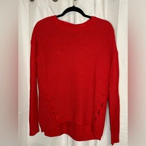 Red Knit Sweater